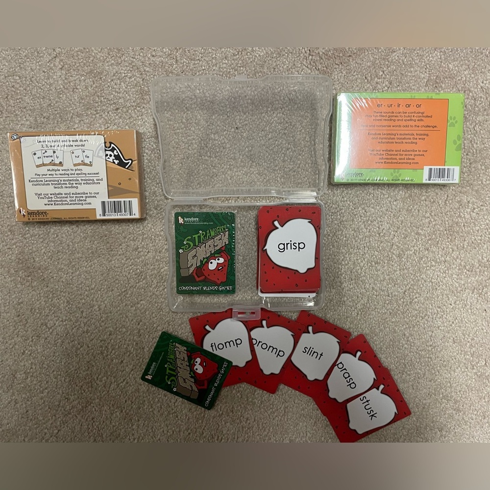 Educational Card Games by Kendore-3 Different games - Picture 3 of 6